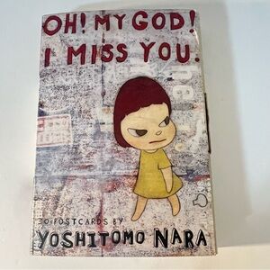 Yoshitomo Nara Oh My I Miss You Pop Art Postcard Set Japan Rare Vintage #24e950